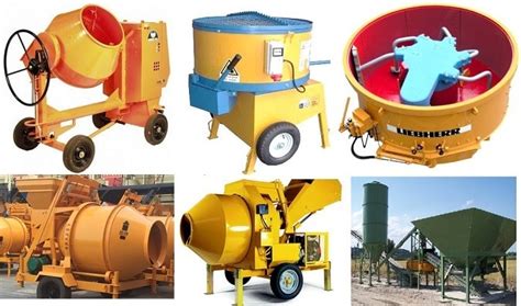 Different Types of Concrete Mixer or Concrete Mixing Machines – theconstructor.org