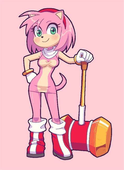 Amy by KempferZero on DeviantArt | Sonic fan art, Amy rose, Furry art