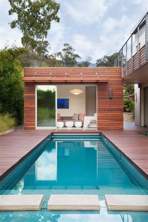 25 Pool House Designs To Complete Your Dream Backyard Retreat