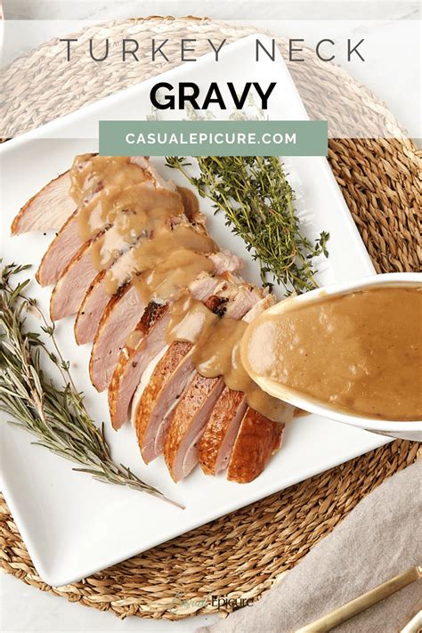 Turkey Neck Gravy | Casual Epicure