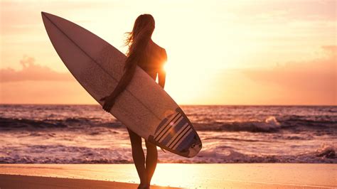 Surfing Sunrise Wallpapers - 4k, HD Surfing Sunrise Backgrounds on ...