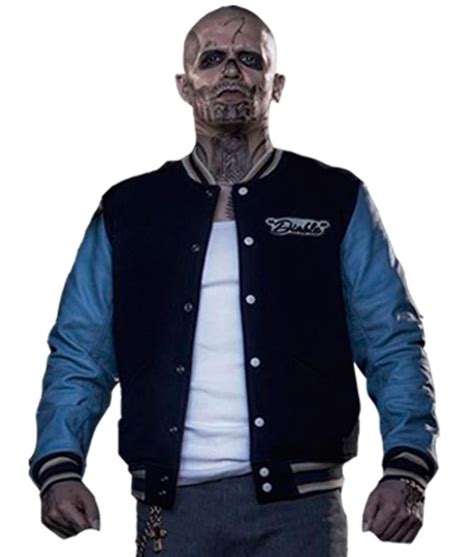 El Diablo Jacket | Jay Hernandez Suicide Squad Varsity Jacket - Jackets Expert