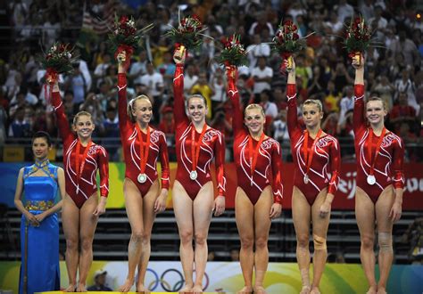 American women's gymnastics team 2008 HD photo | Female gymnast, American gymnastics, Gymnastics