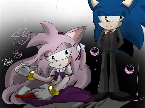 Dark Sonamy by Clover279 on DeviantArt