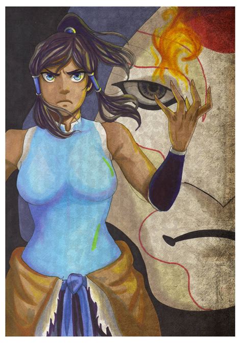 ATLA: Korra VS Amon by momofukuu on DeviantArt