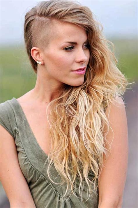 Image result for women half shaved head | Shaved hair, Hair styles ...