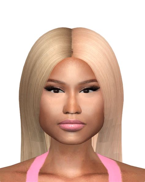 Sims 4 Nicki Minaj Skin Overlay