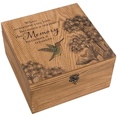 "Memory" Keepsake Memory Box - Memorial Gifts