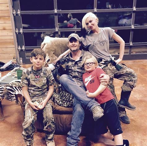 Blake Shelton Photos With Gwen Stefani's Kids Kingston, Zuma and Apollo