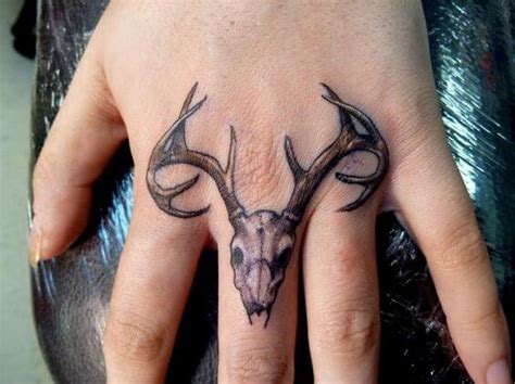 12+ Best Deer Finger Tattoo Designs | PetPress