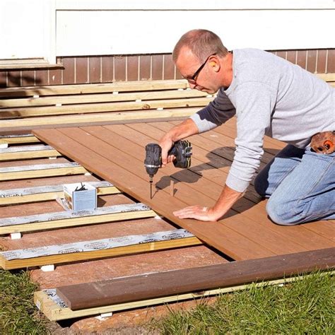 How to Build a Deck Over a Concrete Patio (DIY) | Family Handyman