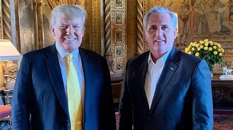 Donald Trump flexes clout, meets House Republican leader Kevin McCarthy