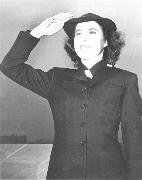 Coast Guard SPAR in Enlisted Blues Uniform – Women of World War II