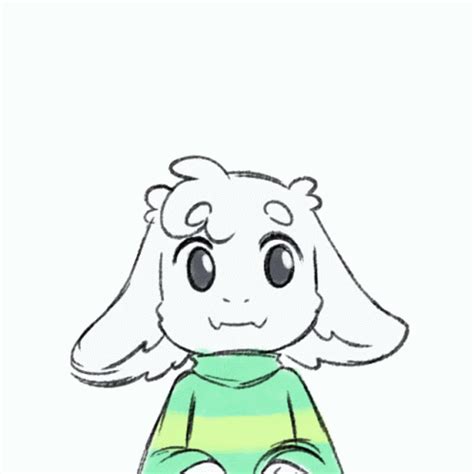 Undertale Asriel GIF - Undertale Asriel Cute - Discover & Share GIFs