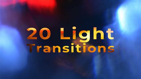 Light Transitions Pack - Stock Motion Graphics | Motion Array