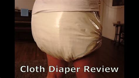 Adult Cloth Diaper Review and Trial For Nighttime Incontinence - YouTube