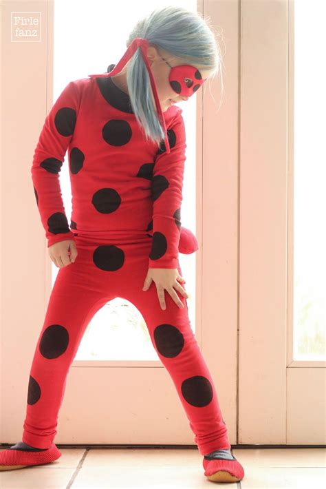 Diy miraculous ladybug costume with reversible mask – Artofit