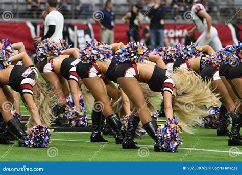 Arizona Cardinals Cheerleaders Editorial Photography - Image of ...