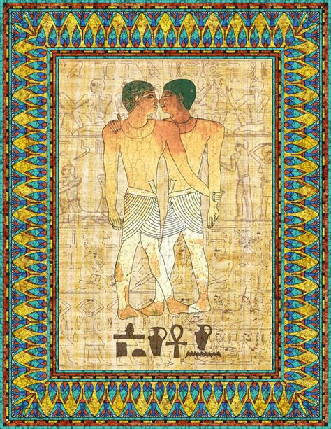 The Kiss, Niankhkhnum and Khnumhotep by Brightstone on DeviantArt