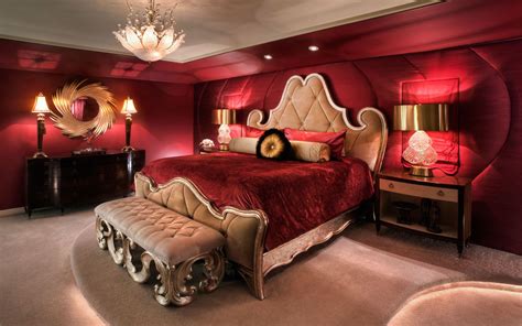 Luxury London Interior Design Services | Red bedroom design, Romantic bedroom design, Luxury ...