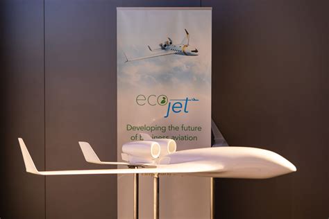 Bombardier debuts EcoJet blended-wing research project at EBACE 2022 - Skies Mag