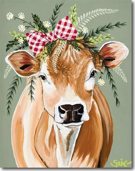 Pin by Anna McClure-Henzi on Barn Board Signs in 2020 | Cow art, Cow painting, Animal art