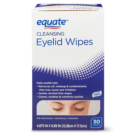 Equate Cleansing Eyelid Wipes, 30 Count – BrickSeek