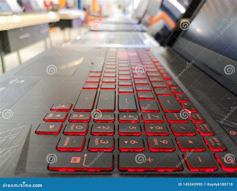 Rog Red Light Keyboard Royalty-Free Stock Image | CartoonDealer.com ...