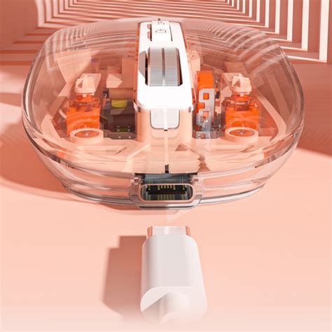 Transparent Wireless Silent Bluetooth Mouse – GizModern