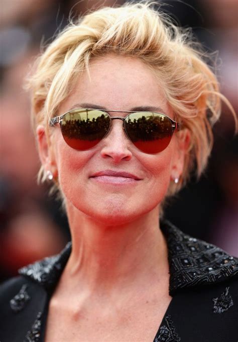 sharon stone short hair 2015 - Google Search | Short hair styles ...