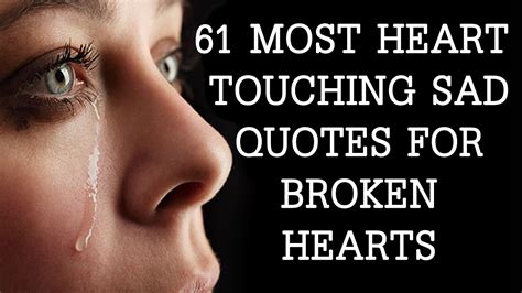61 Most Heart Touching Sad quotes For Broken Hearts - YouTube