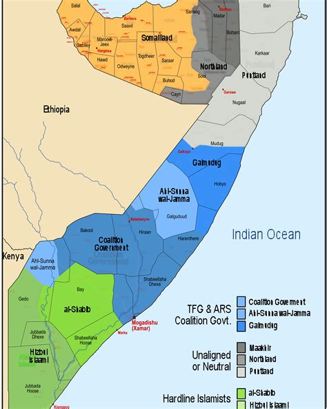 Somalia Map