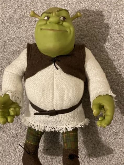 VINTAGE SHREK TOYS 2001 Dreamworks McFarlane Talking Figure 8” Tall £39.99 - PicClick UK