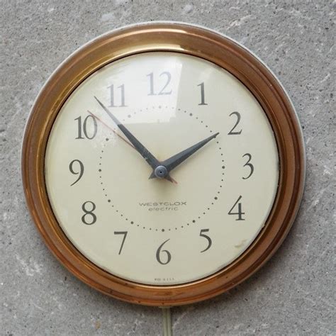 Copper Wall Clock - Etsy