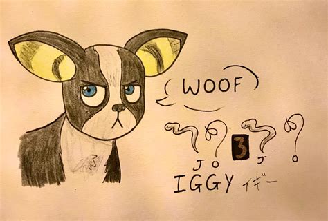 Iggy (JoJo Drawings 2) by OldMannamedSteelyDan on DeviantArt