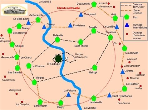 Place forte de Verdun - Mémoire et fortifications - Fortifications, sites et lieux de Mémoire.