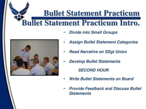 PPT - Bullet Statement Practicum PowerPoint Presentation, free download - ID:3253582