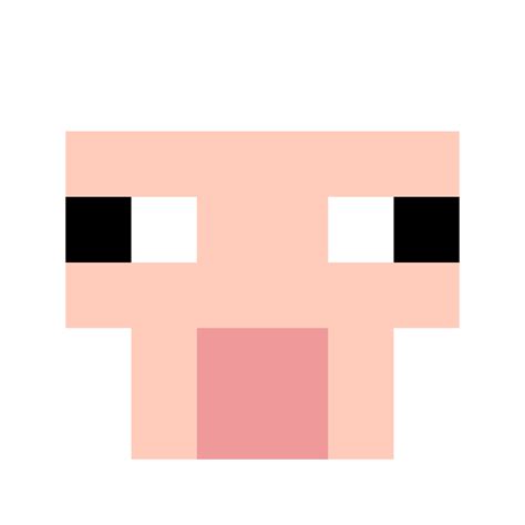 Pixel Art Sheep Face Minecraft - bmp-power