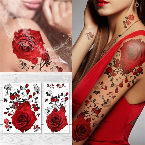 Rose Tattoo Arm Sleeve