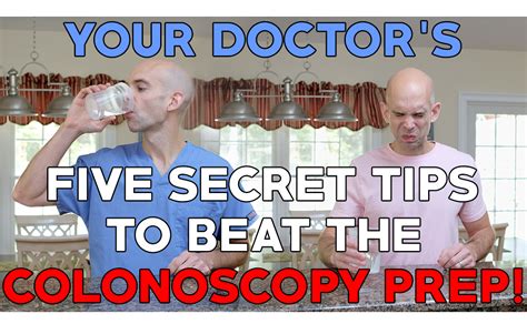 Retroflexions.com » Five Secret Tips to BEAT the colonoscopy prep!