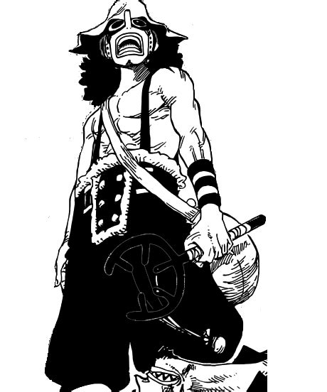 usopp time skip full gear line art | One piece tattoos, One piece manga, Manga anime one piece