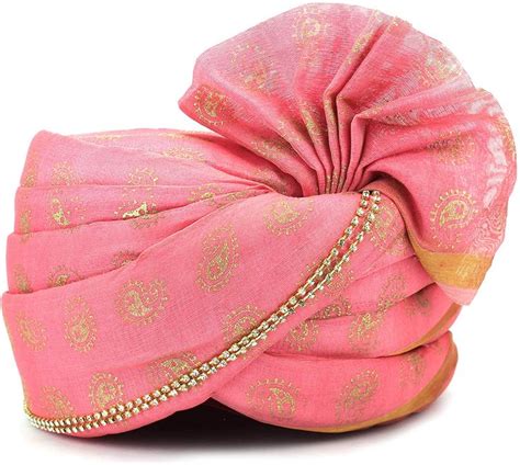 safa Turban pagdi for Men Pink Color dulha Marriage pagdi for Groom ...