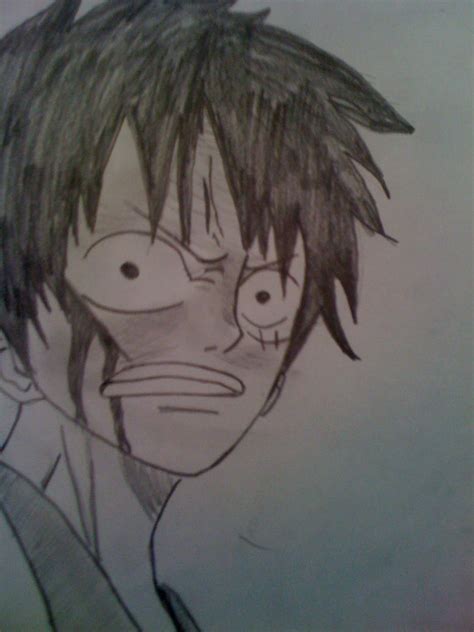 luffy angry face by mpproductions on DeviantArt