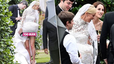 Naughty Bride! Nicky Hilton Flashed Wedding Guests In Massive Wardrobe ...