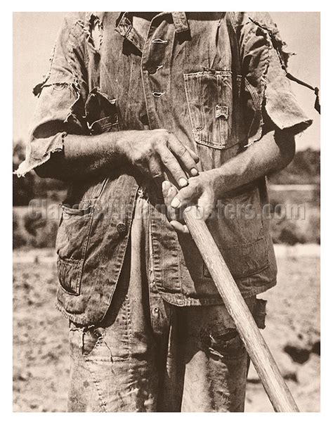 Art Prints & Posters - Hoe Culture, near Anniston, Alabama - c. 1936 ...