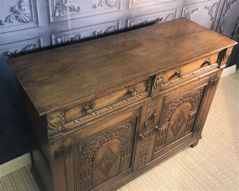 Carved Oak Sideboard - Antiques Atlas