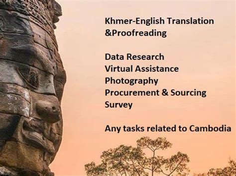 A high-quality English-Khmer translation | Upwork