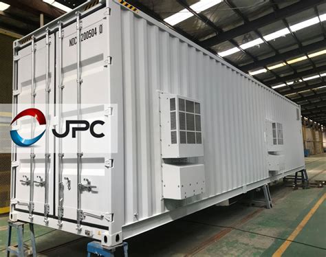 Lithium-ion Battery Storage in Converted Shipping Containers