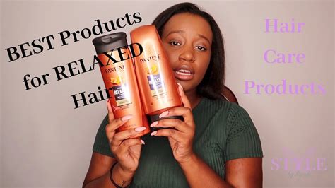 StyleByLiyah | BEST Products For RELAXED Hair | Hair Care - YouTube