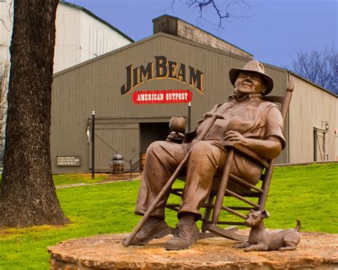 Jim Beam Distillery, Clermont, KY - The smell of whiskey aging in the barrels, ah the smell ...